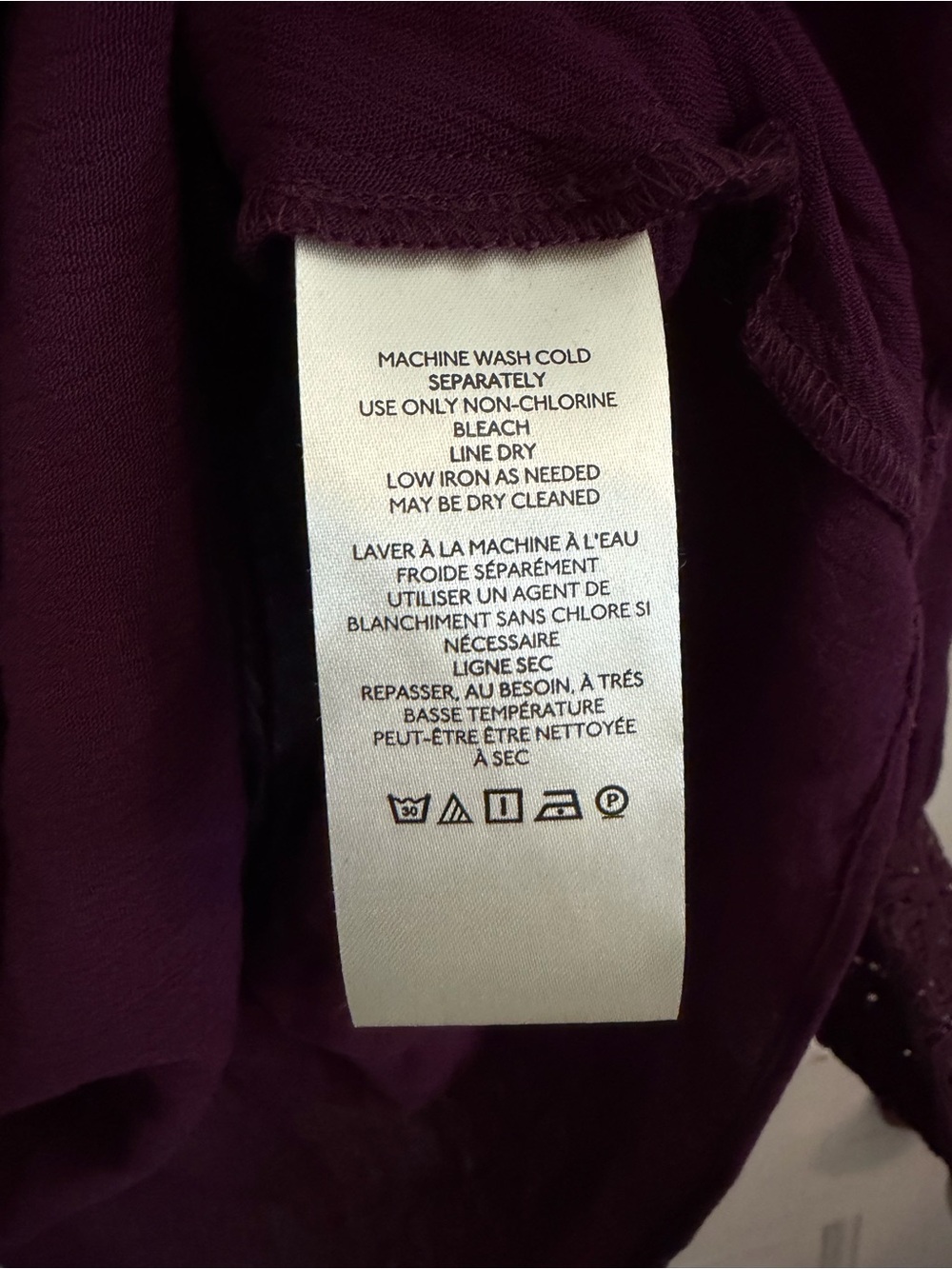 NWT Free People Flutter By Lace Blouse Potent Purple Size Small boho ren faire - Picture 6 of 9
